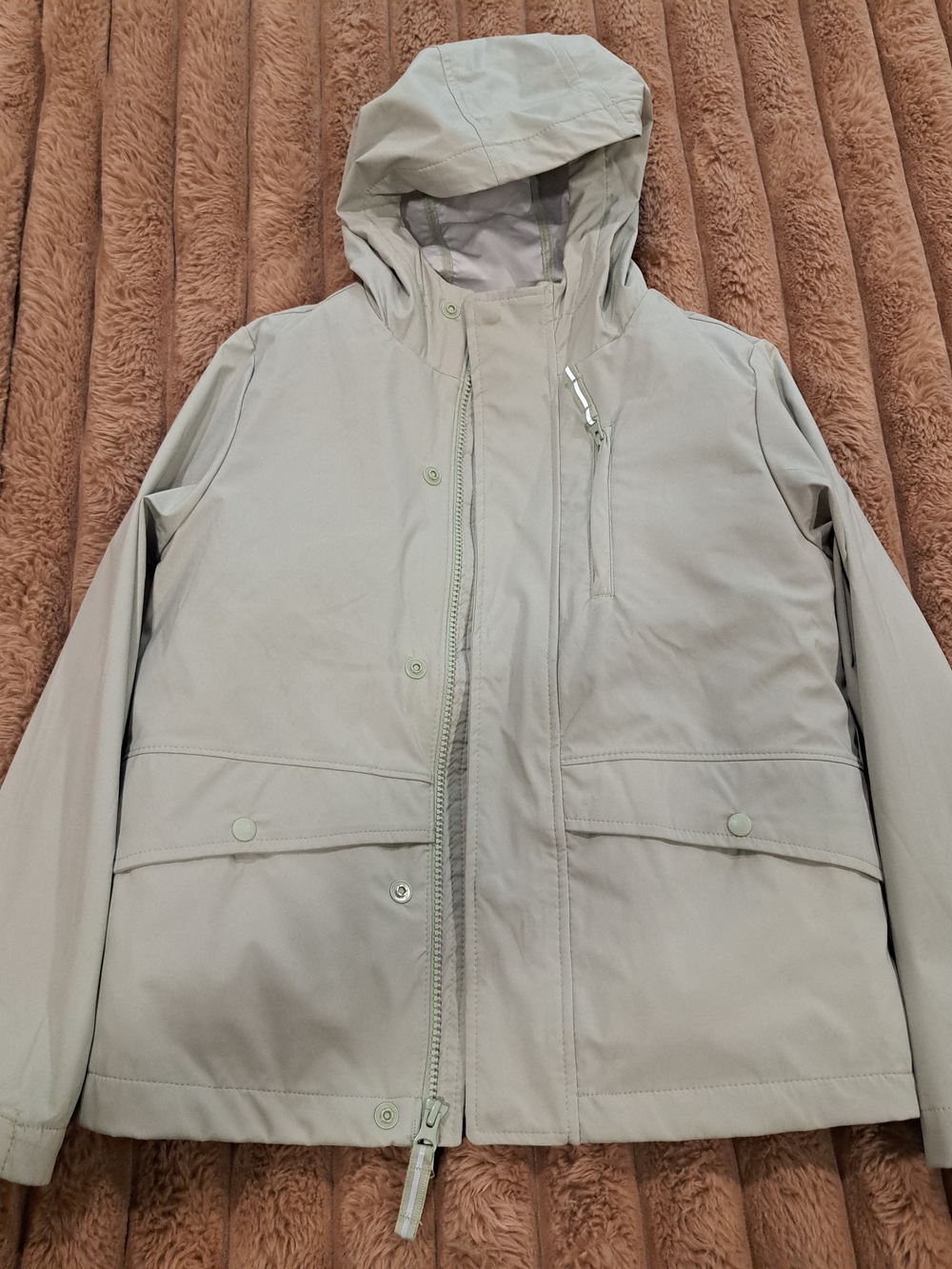 Cat & Jack Kids Size Medium (8) Solid 3 in 1 Jacket Vest Light Green Unisex NWOT
